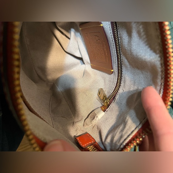 Coach Originals 1941 Archive Duffle 20 In Vermillion/Brass! - Picture 15 of 16
